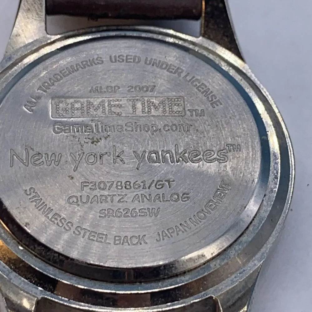 Game Time NY Yankees Watch (O-12)